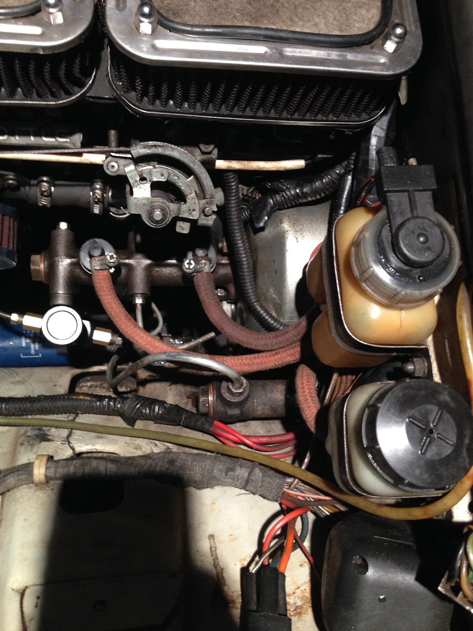 Установка ГТЦ Ваз 2108 и регулятора тормозных усилий. — Lada 21065, 1,8 ...