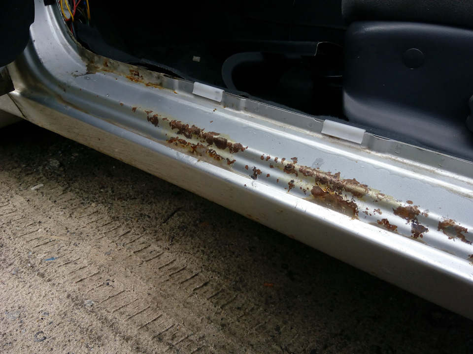 Частичный ремонт коробов №2 — ЗАЗ Lanos, 1,4 л., 2008 года | кузовной ...