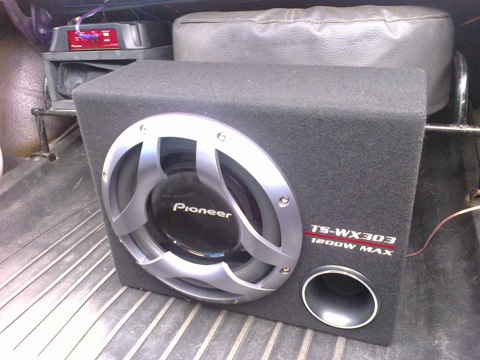 Короб под pioneer ts w304r