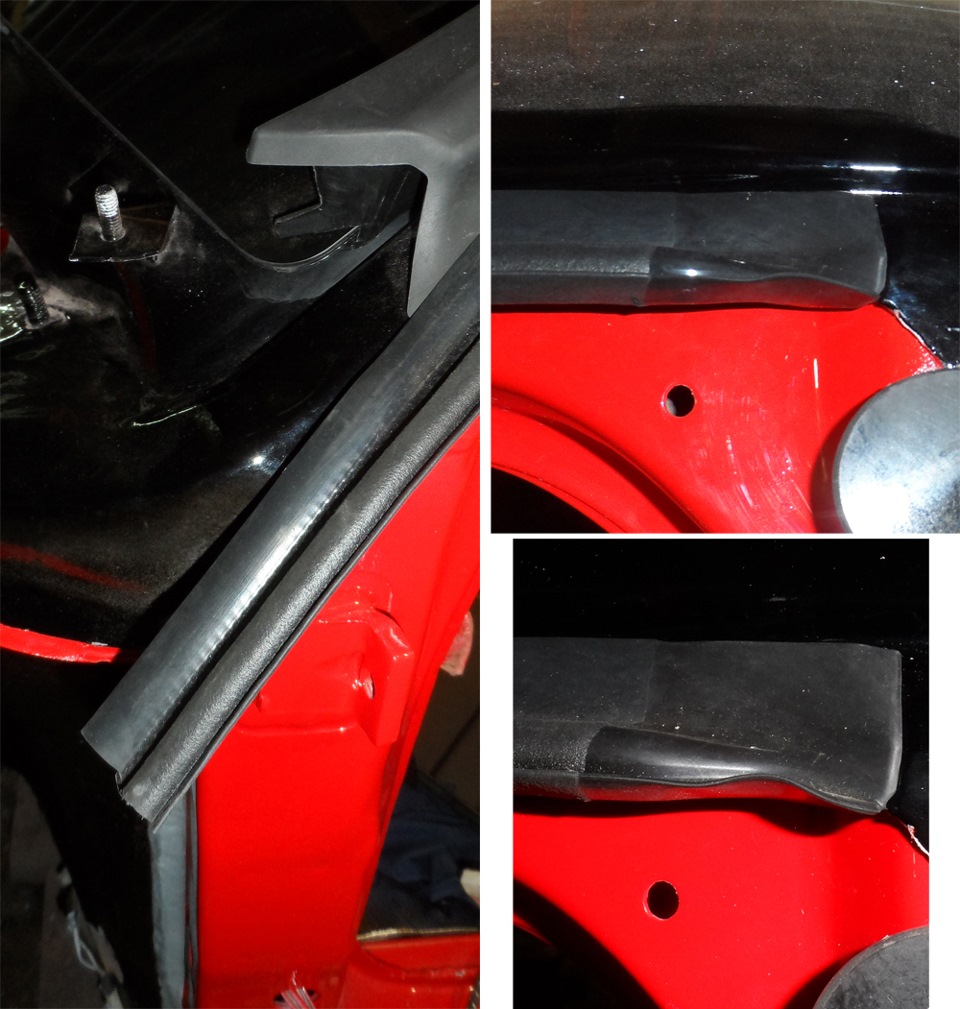 4b38d14s 960 верхний уплотнитель дверей водосток для ваз 2110