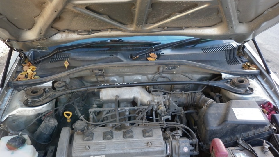 Прикупил распорочку — Toyota Carina (7G), 1,5 л, 2000 года | стайлинг ...