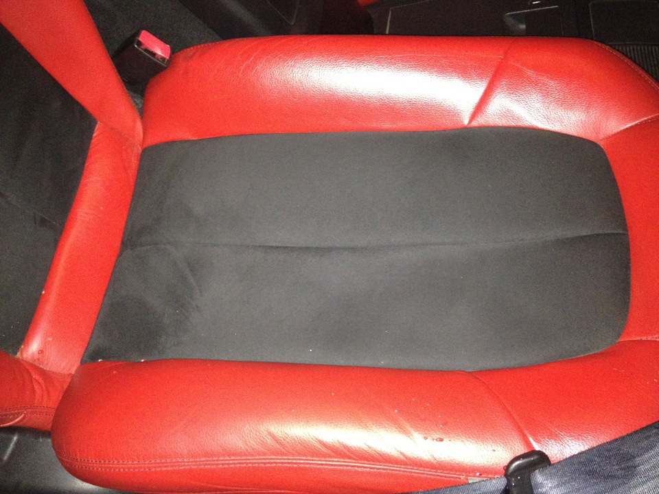 ремонт кожи на сиденьях — Mazda MX-5/Miata (NC), 2 л, 2008 года | визит ...