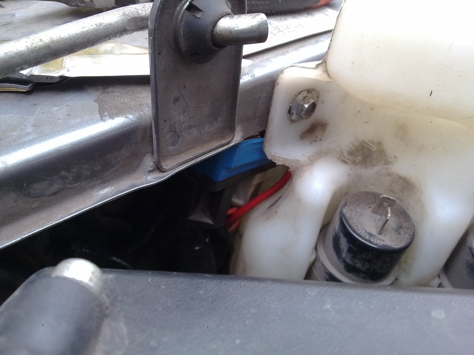 ДХО или дальний в пол накала, схема на реле. — Lada Калина хэтчбек, 1,6 ...