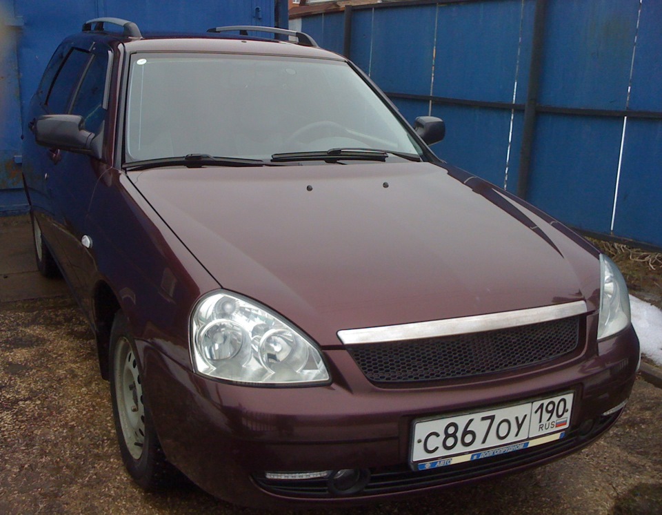 Дефлекторы. — Lada Приора универсал, 1,6 л, 2011 года | аксессуары | DRIVE2
