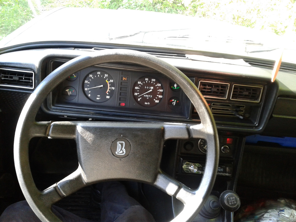 Установка нового руля ВАЗ 2107 производства СССР — Lada 21074, 1,6 л ...