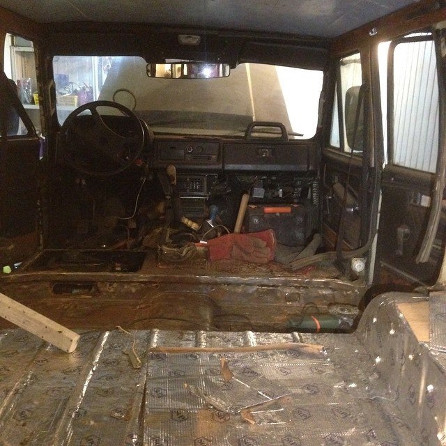 Первый кузовной ремонт — ARO 24/32, 2,5 л, 1993 года | кузовной ремонт ...