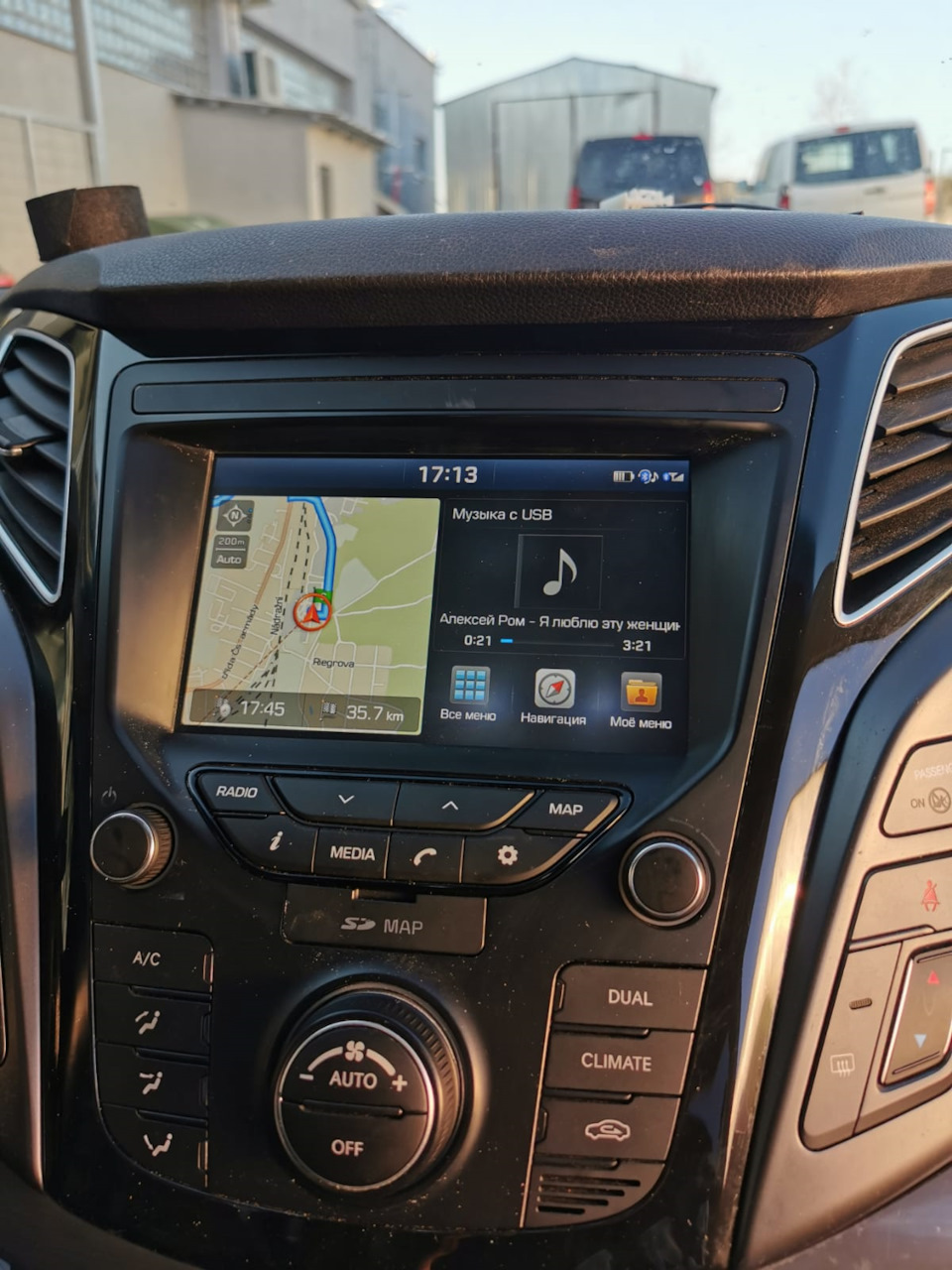 Установка ШГУ hundai i40 c wifi завершена — Hyundai i40, 1,7 л, 2013 ...