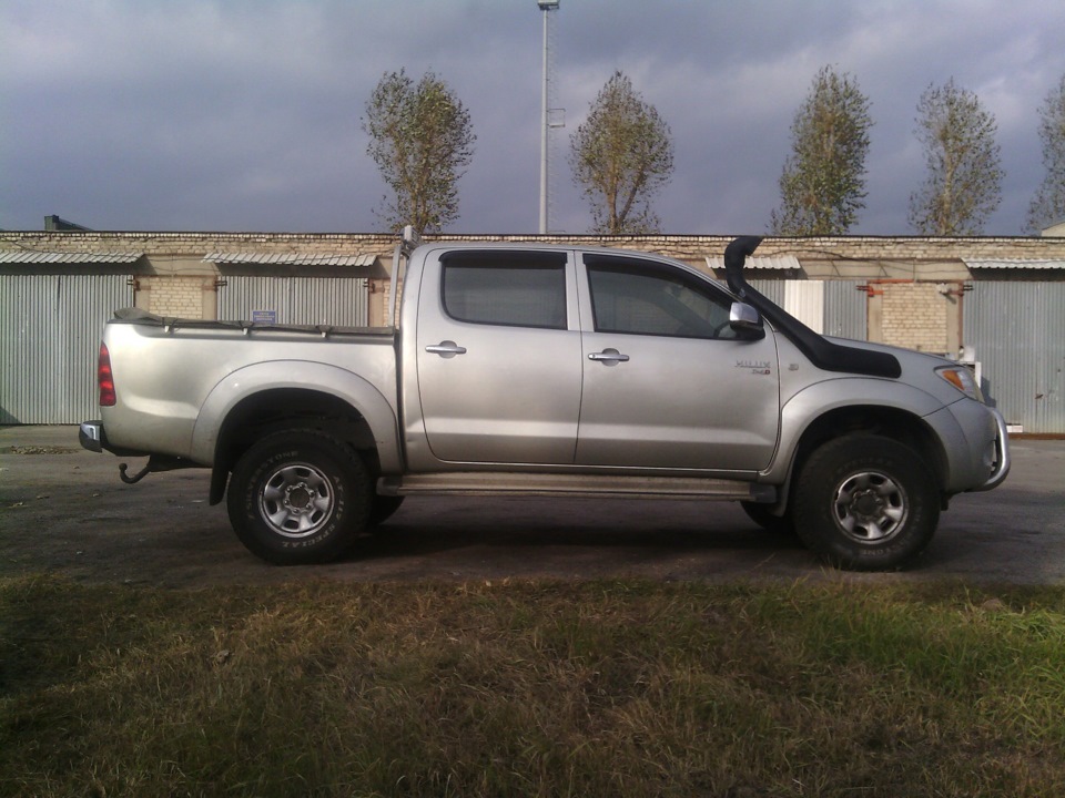 Проковка рессор — Toyota Hilux (7G), 2,5 л, 2007 года | своими руками ...