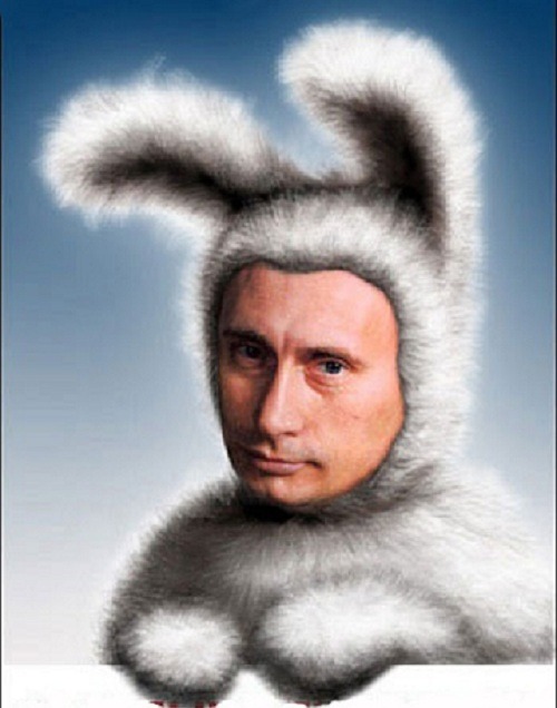 Сталин в костюме зайца