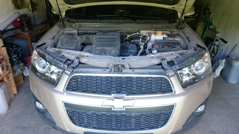 Светодиодные LED лампы(PSX24W (Н16)) в ПТФ. Установка. — Chevrolet ...