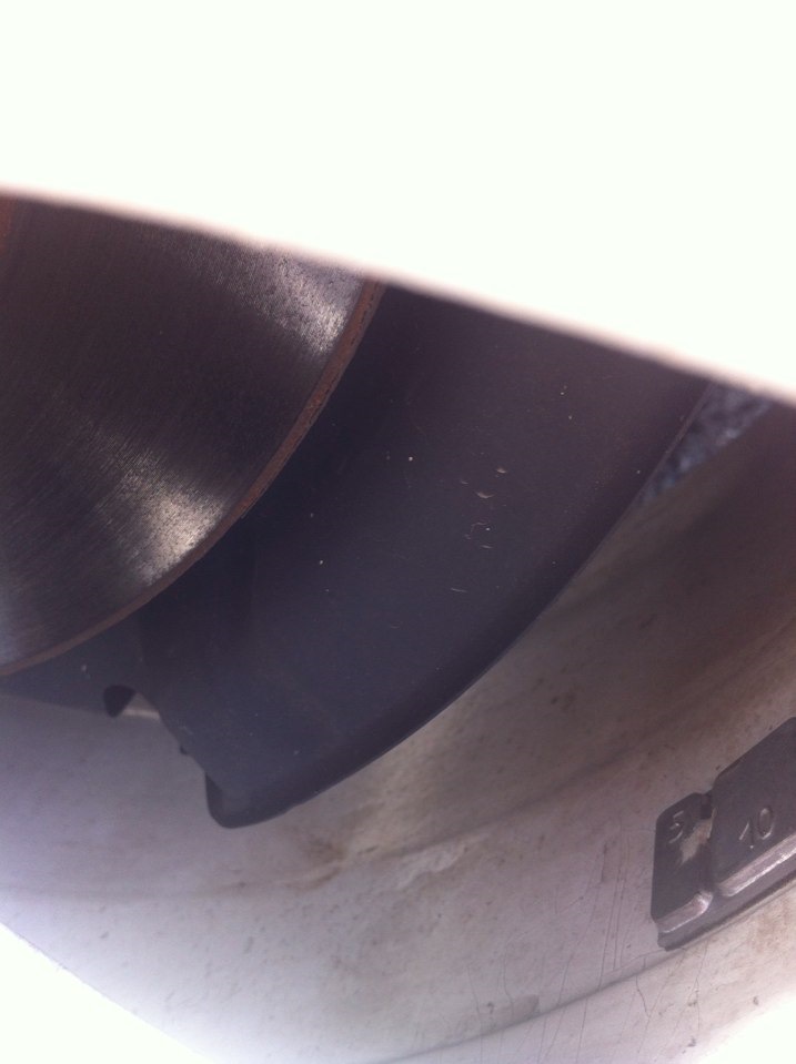 Восстановление пыльника тормозного диска — Mazda 6 (2G) GH, 2,5 л, 2008 ...