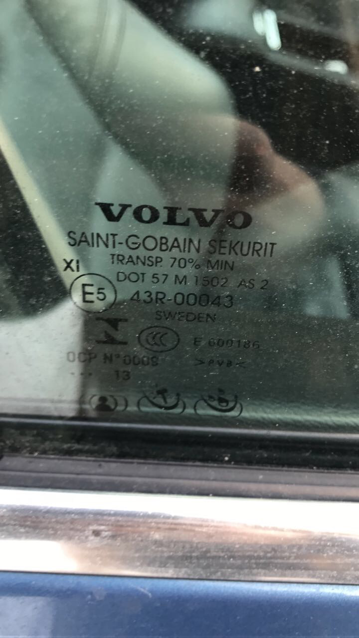 Треснуло заднее стекло — Volvo S60 (2G), 2,5 л, 2013 года | поломка ...