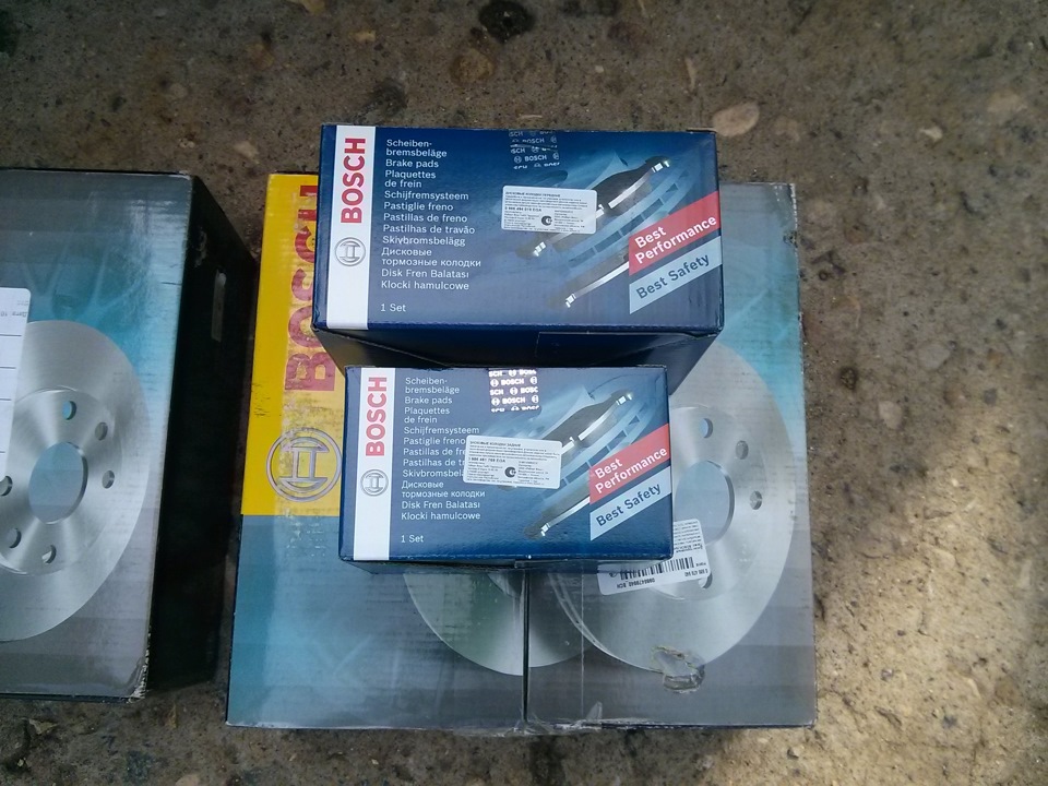 17. ТО-2. Пробег 185000 км. Замена тормозных дисков и колодок по кругу ...