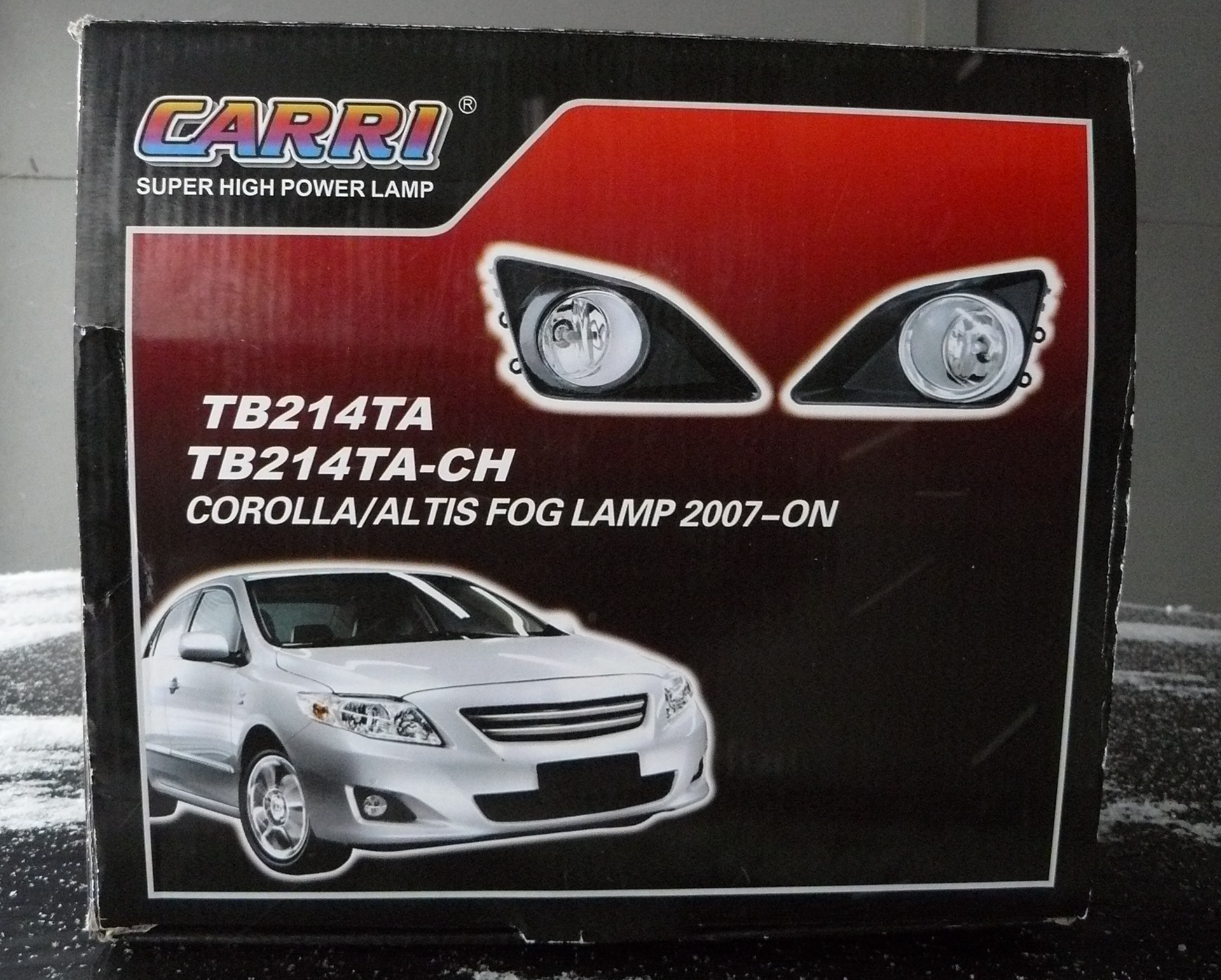 Fog Lights - Toyota Corolla 16L 2007