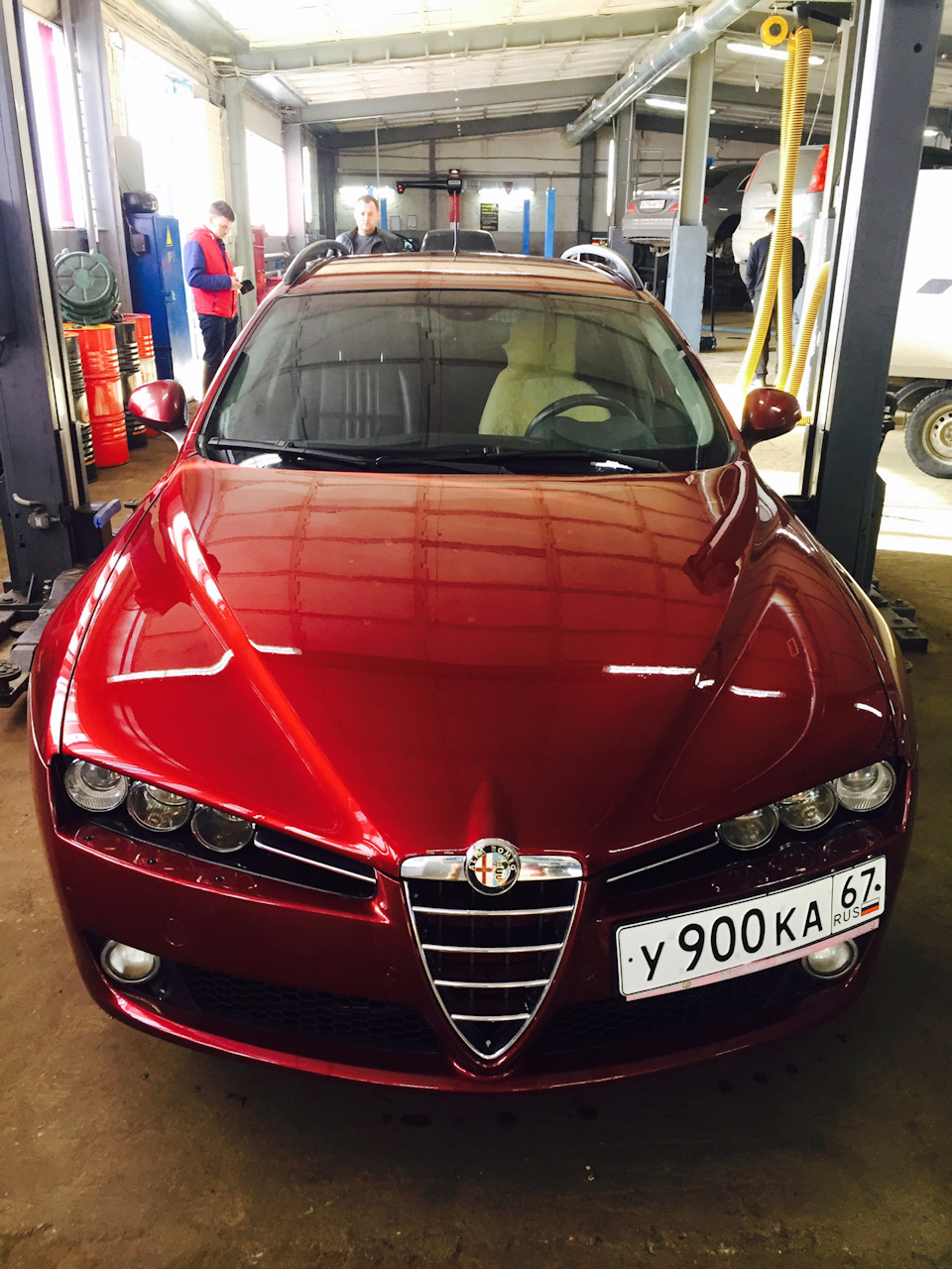 Переобулись в подковы, причина стука в подвеске. — Alfa Romeo 159  Sportwagon, 2,2 л, 2007 года | колёсные диски | DRIVE2