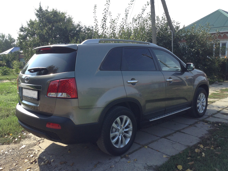 Пороги на Соренто BMW STYLE — KIA Sorento (2G), 2,4 л, 2011 года ...