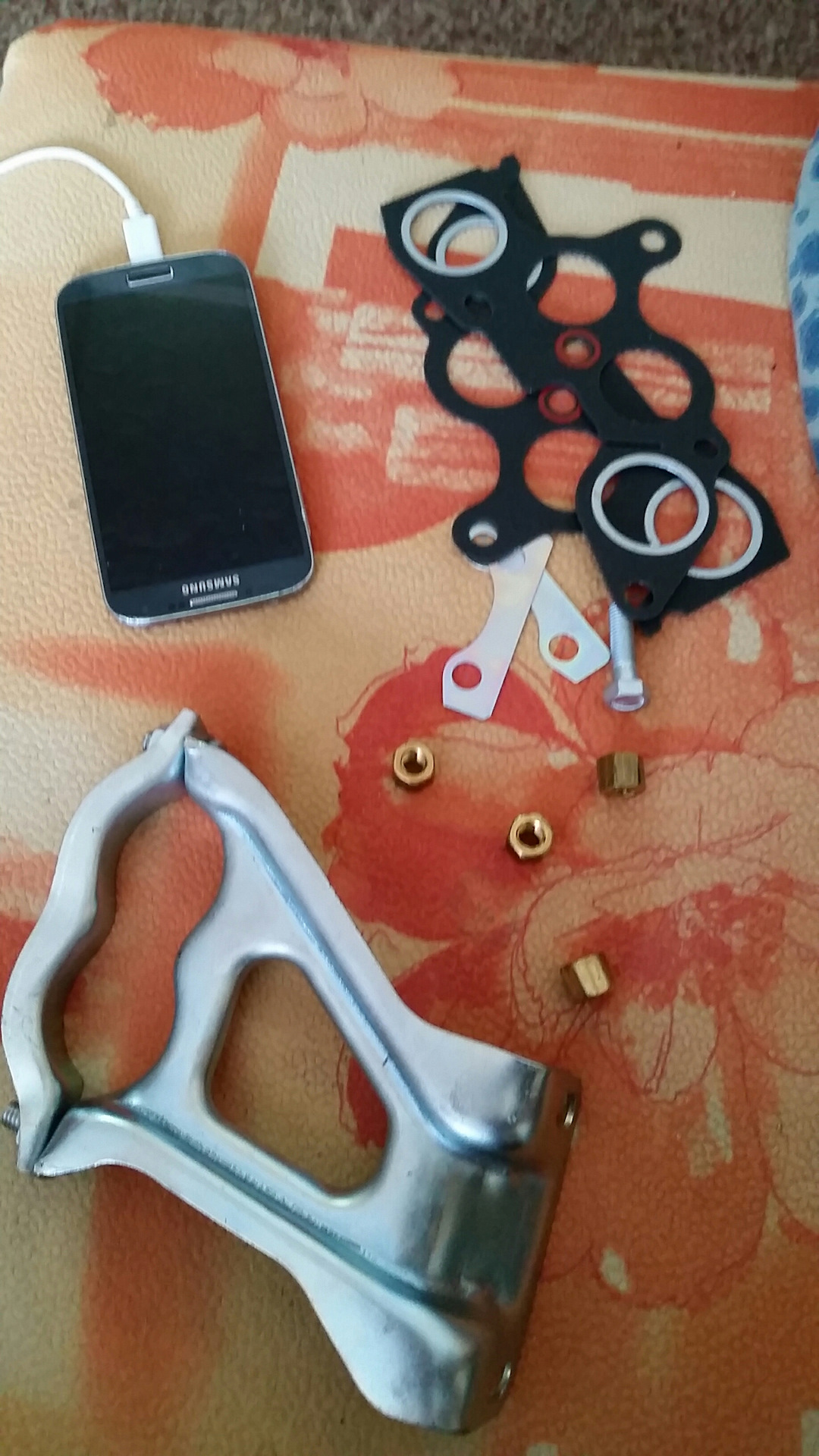 Замена приёмной трубы "Штанов" на Ваз 2109 — Lada 21093, 1,5 л, 2000 ...