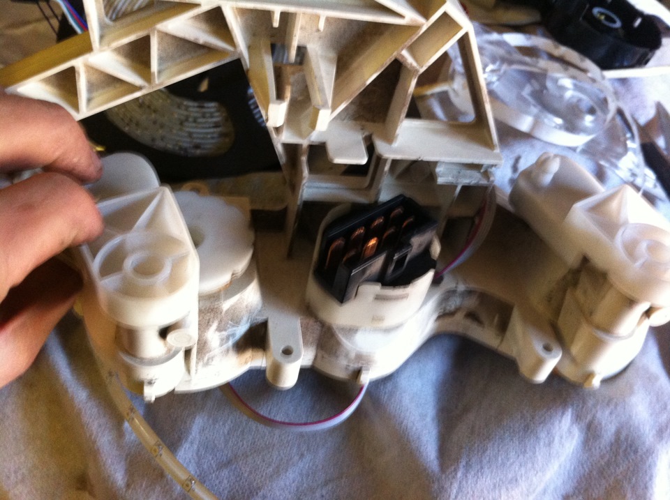 Подсветка регулятора печки — Mitsubishi Eclipse (2G), 2 л, 1995 года ...