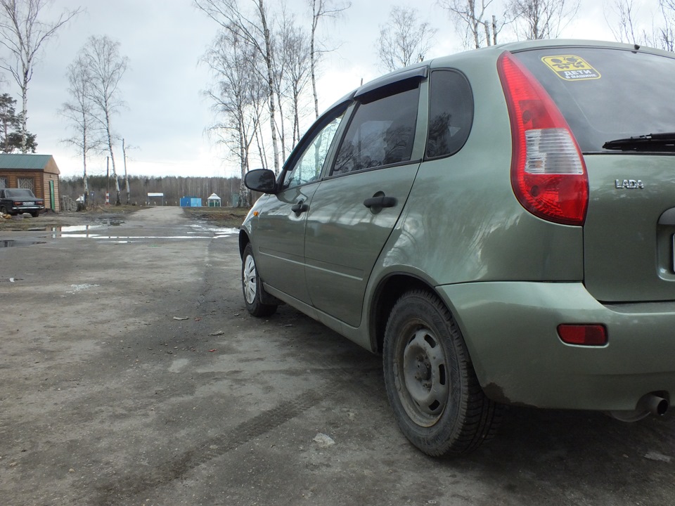 Сухая мойка EcoDux. — Lada Калина Хэтчбек (1G), 1,6 л, 2008 года ...