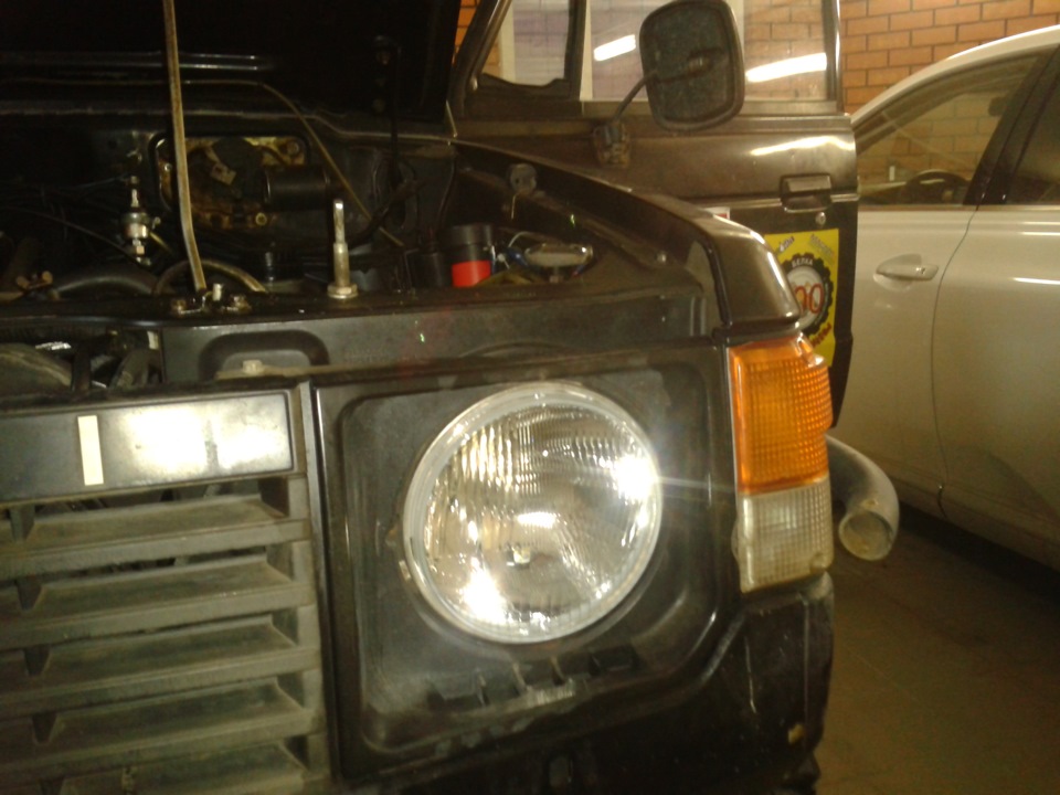 Новые фары — Mitsubishi Pajero (1G), 3 л, 1991 года | электроника | DRIVE2