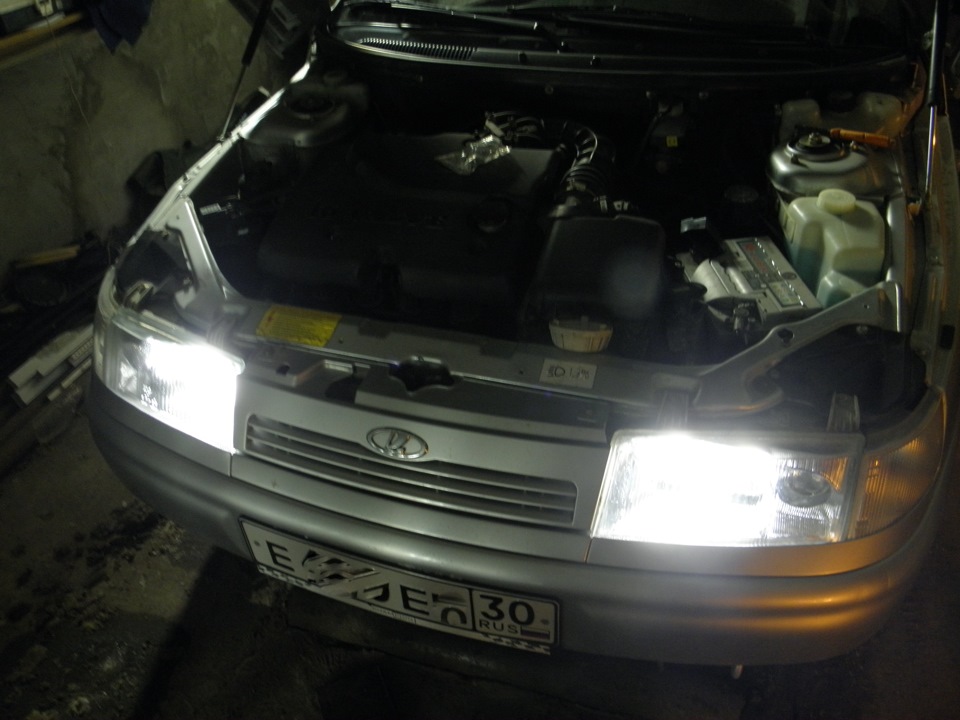 Светодиодные габариты. — LADA 21114, 1,6 л., 2008 года | тюнинг | DRIVE2