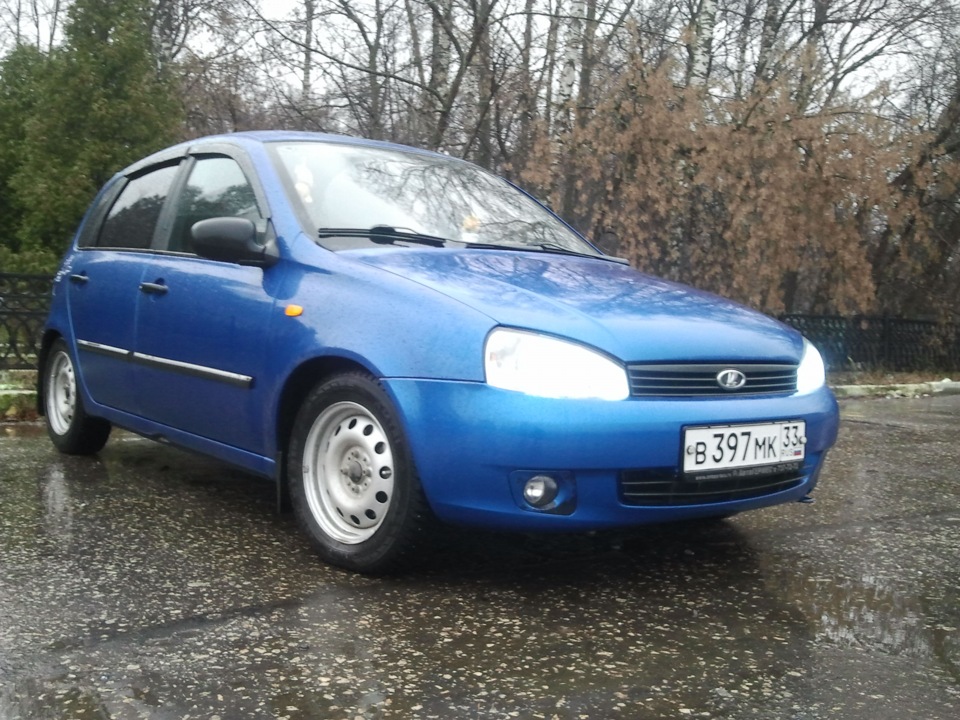 поменяла тапочки, теперь на штампах =) — Lada Калина хэтчбек, 1,4 л ...