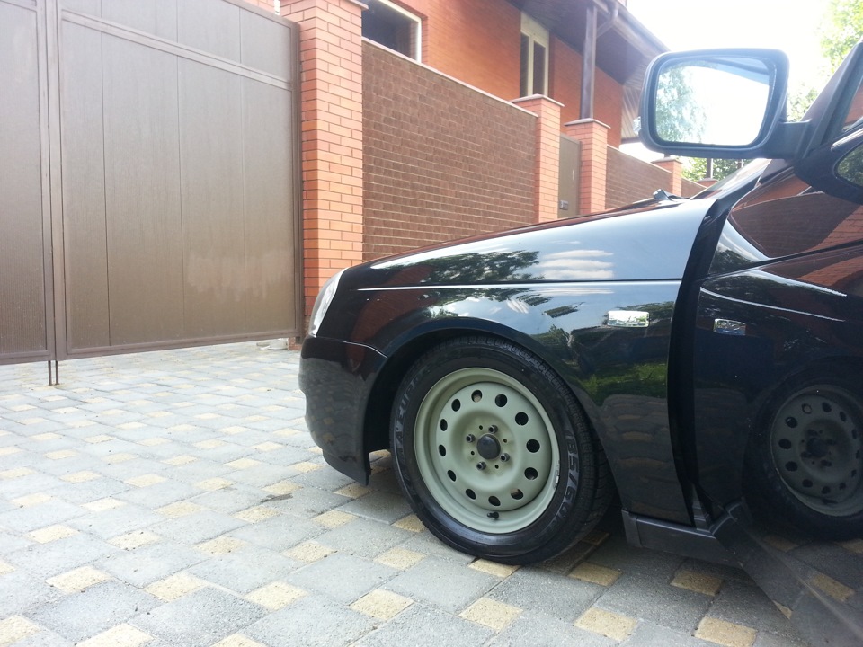 Самодельный чернитель — Lada Приора хэтчбек, 1,6 л, 2008 года | мойка ...