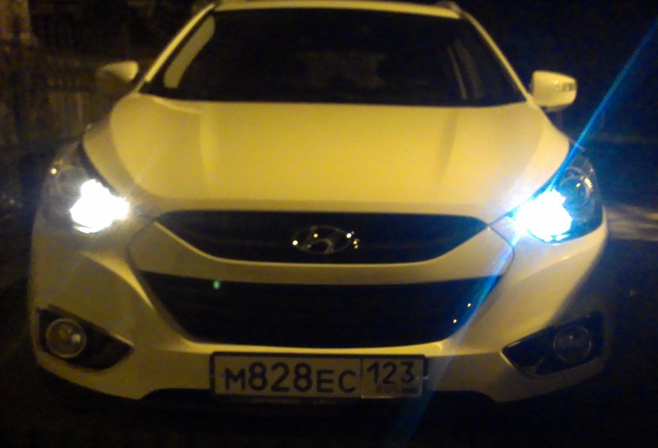 1. Первая тюнячка=) — Hyundai ix35, 2 л., 2012 года | тюнинг | DRIVE2