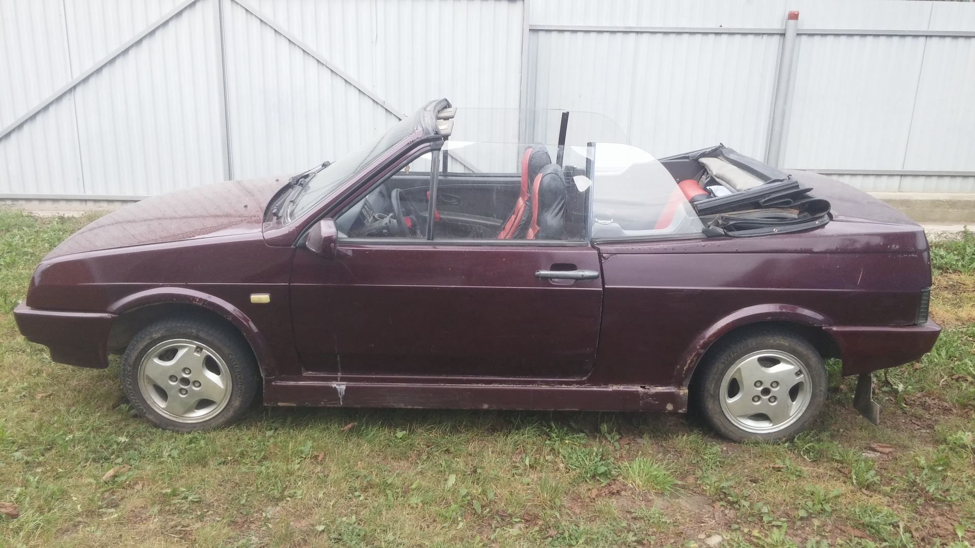 Lada Samara Cabrio 1.1 бензиновый 1992 кабриолет Modest Natasha на DRIVE2