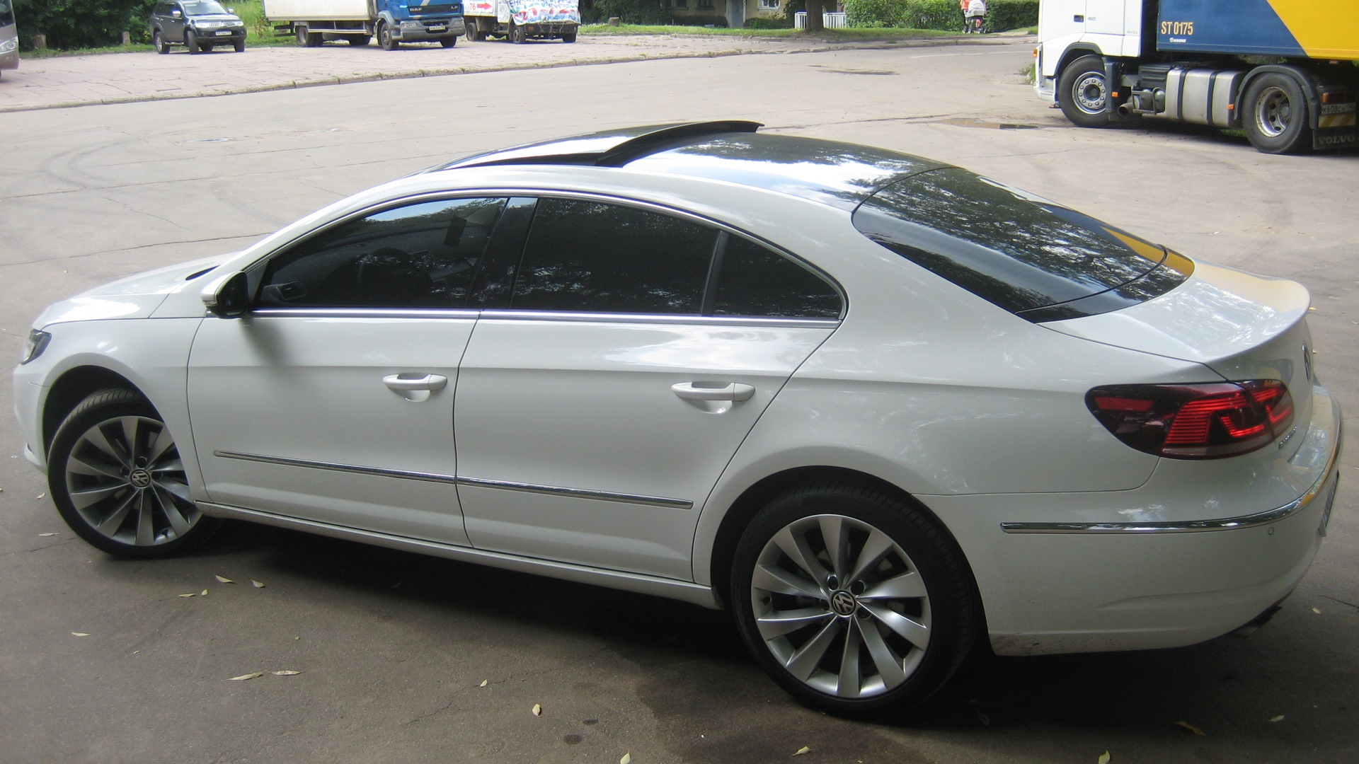 Volkswagen Passat cc 2009 Р±РµР»С‹Р№