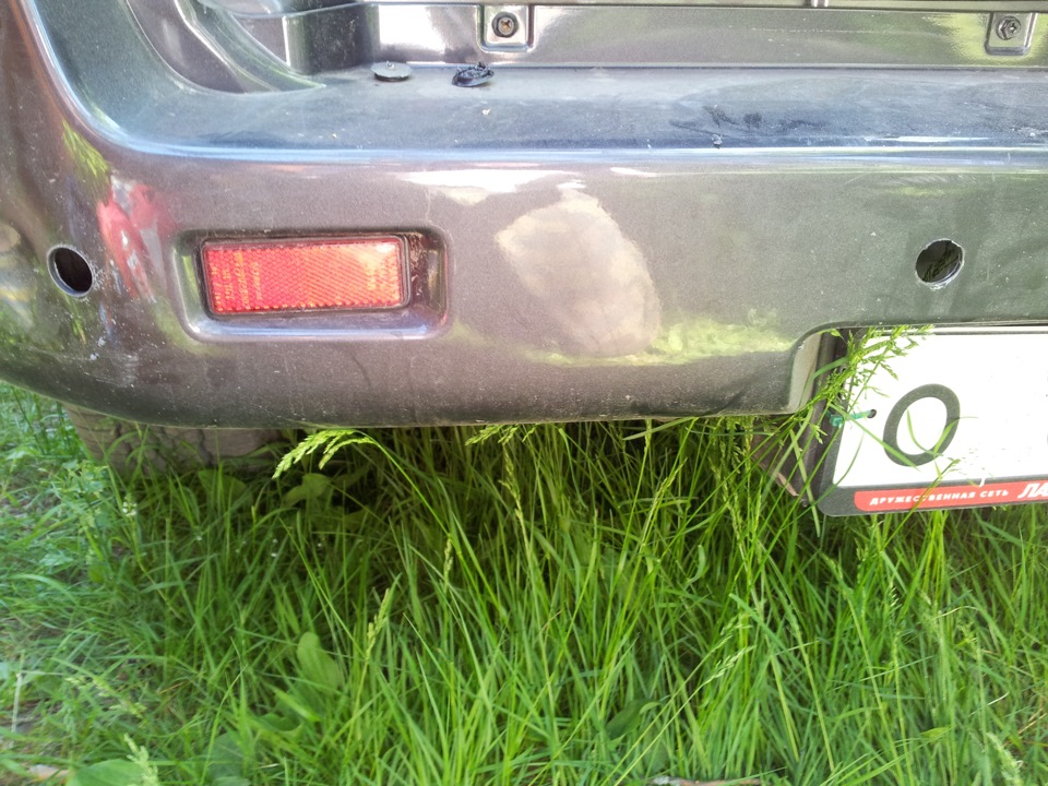 Сверлим отверстия. Брал сразу с коронкой — Suzuki Grand Vitara (2G)