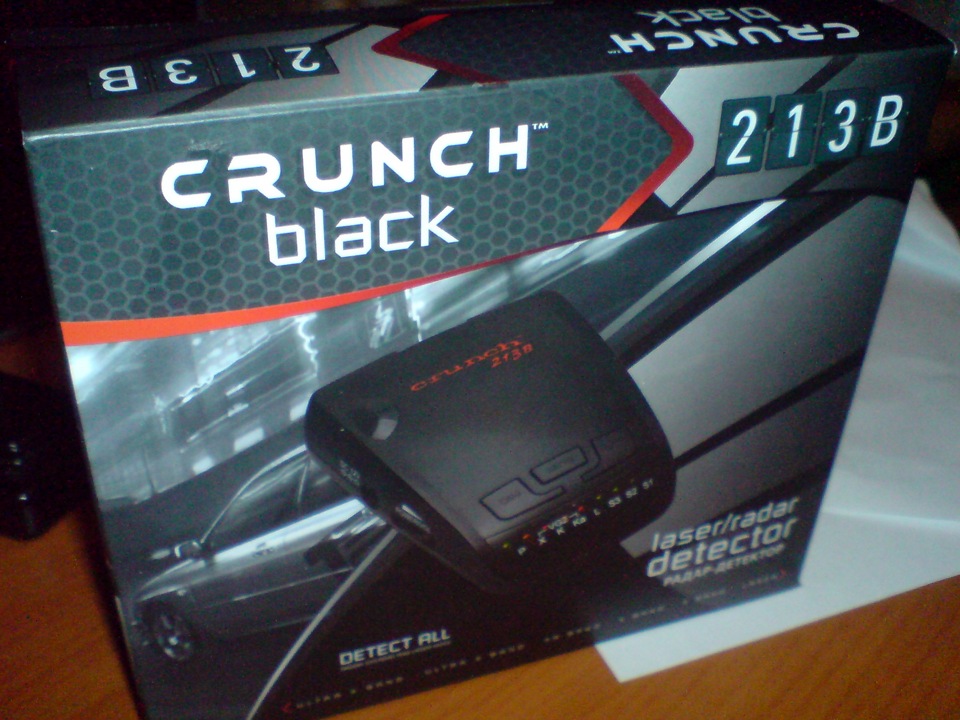 Поставил радар-детектор Crunch 213B — Lada 2114, 1,6 л., 2007 года ...