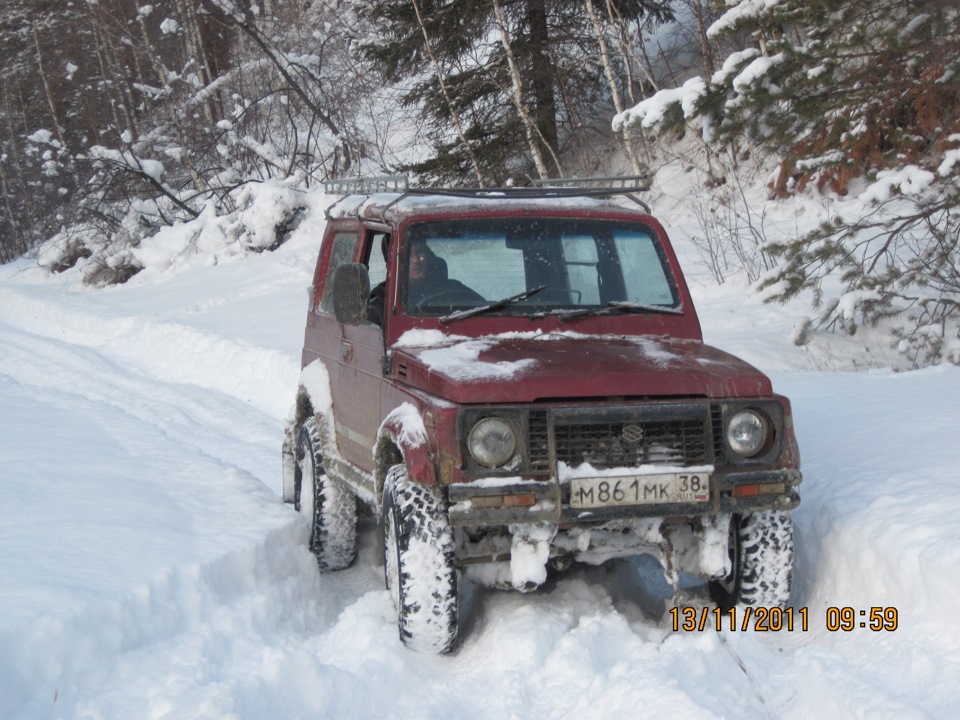 начало всех начал — Suzuki Samurai, 1,3 л, 1995 года | тюнинг | DRIVE2