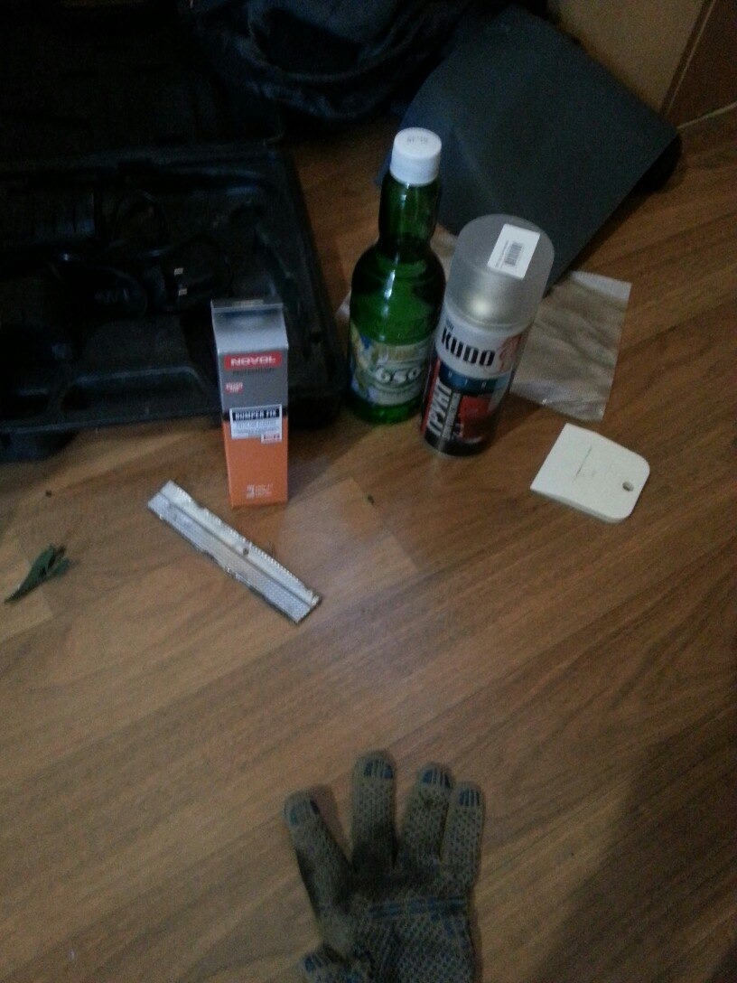 Ремонт бампера — Volkswagen Passat B5, 1,9 л, 2000 года | кузовной ...