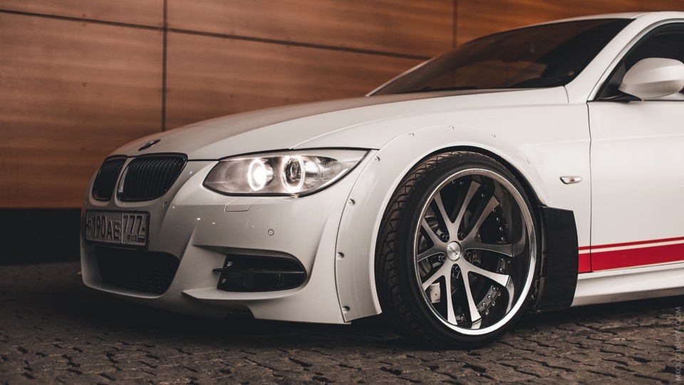 Расширение арок BMW e92