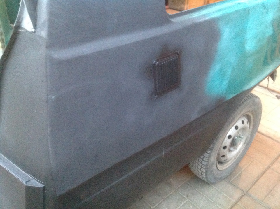 ПРИЦЕП-переделка передней крышки багажника — КАМАЗ 11113 Ока, 0,7 л ...