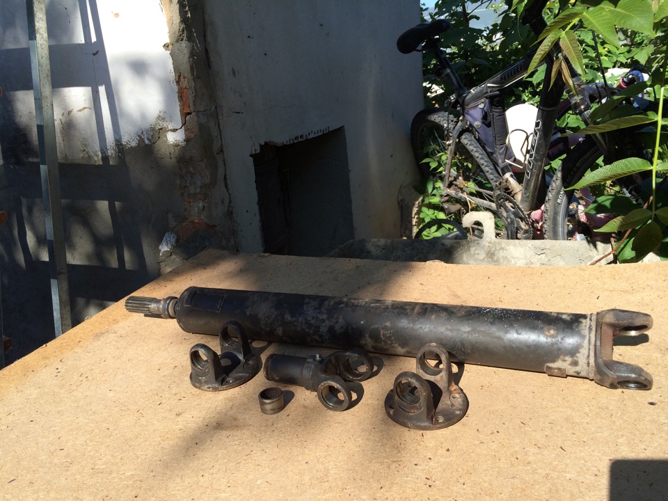 Замена крестовин на заднем кардане! — Lada 4x4 5D, 1,7 л, 2008 года ...