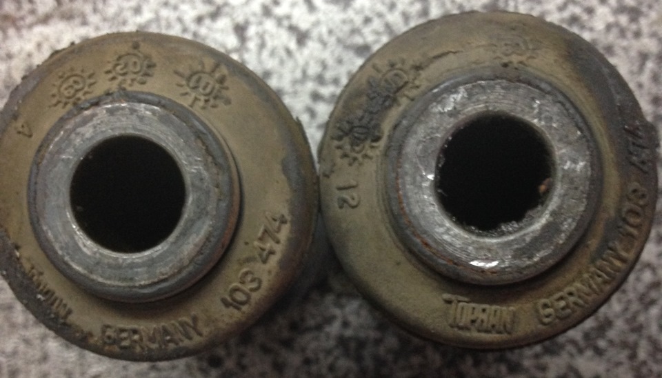 Замена сайлентблоков передних рычагов + резинки стабилизатора ...