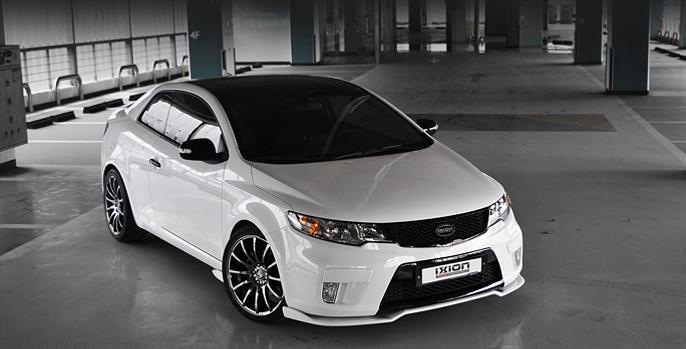 Kia Cerato Koup Tuning White