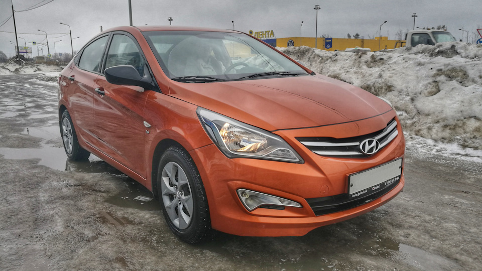 Масло, масло… Ну и защита картера) — Hyundai Solaris, 1,6 л, 2015 года ...