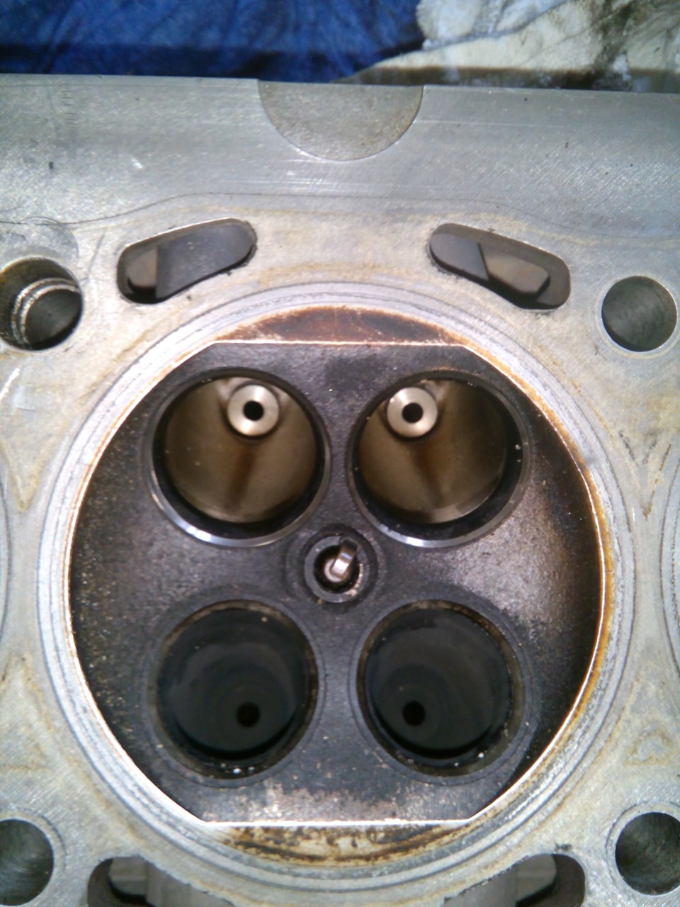 Собираем Движитель …Головка, притирка клапанов, маслонасос. — Saab 9-5 ...