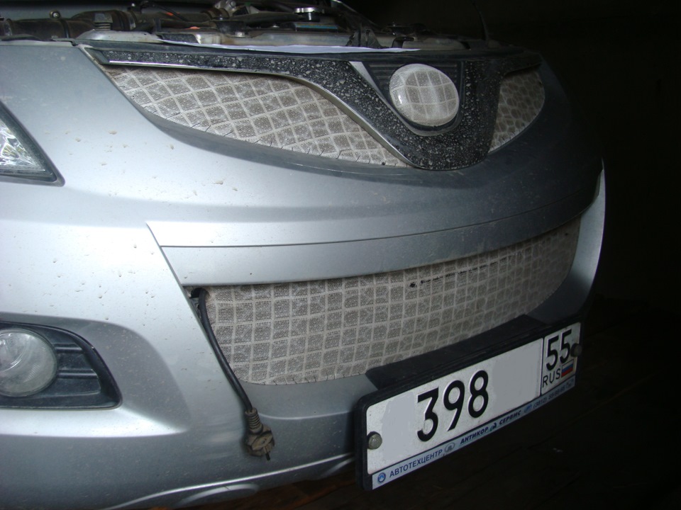 Защитная сетка решетки радиатора и бамперный разъем ...