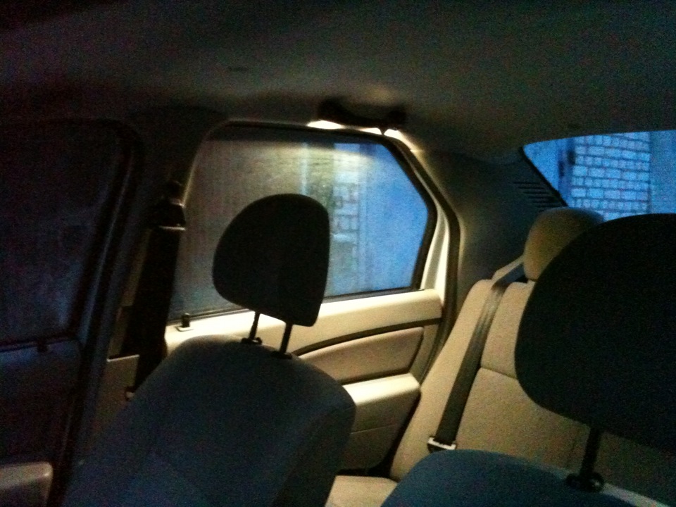 Переделка света задних пассажиров завершена — Renault Logan (1G), 1,4 л ...