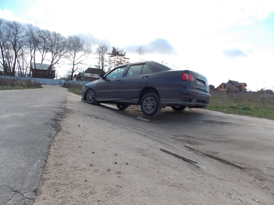 Диагональное вывешивание — Chery Amulet, 1,6 л, 2006 года | фотография ...