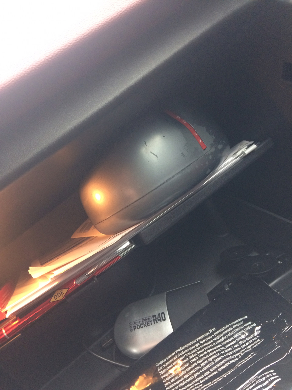 Полка в перчаточный ящик — Opel Astra J GTC, 1,6 л, 2013 года ...