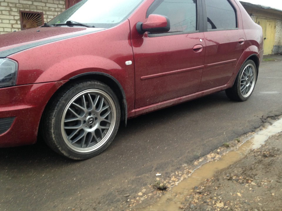 Добрался до замены пружин и амортизаторов — Renault Logan (1G), 1,6 л ...