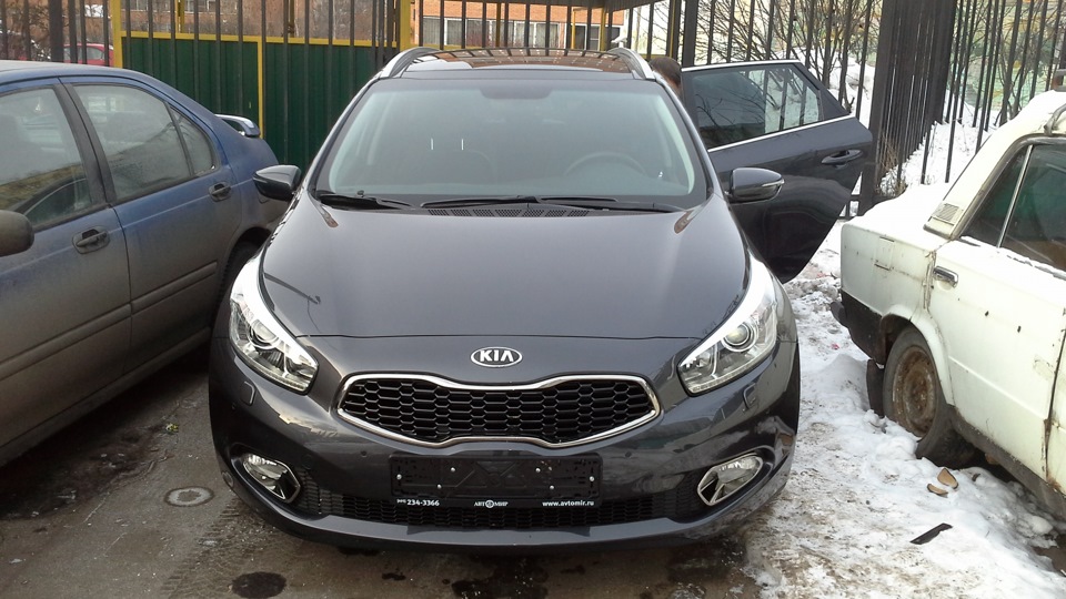 киа сид dark gun metal фото