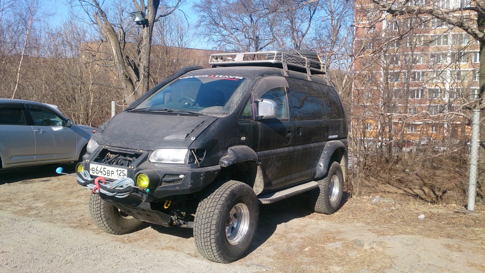 Delica l400 35 колеса