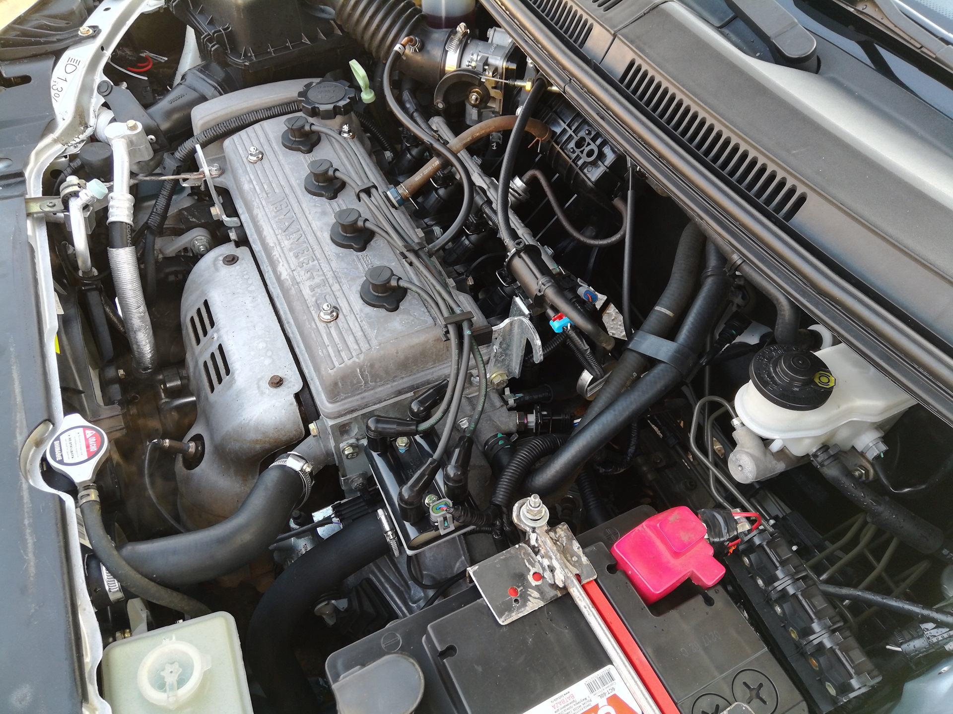 Система охлаждения двигателя Geely MK 2013 года
