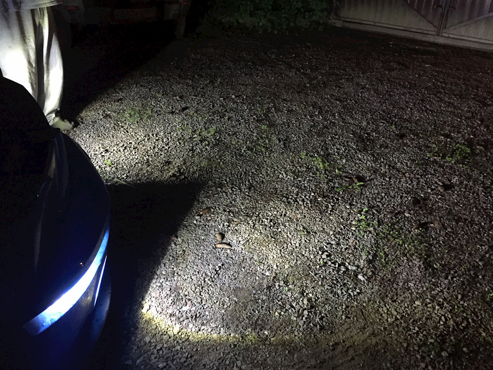 ПТФ+габариты — Ford Mustang (5G)